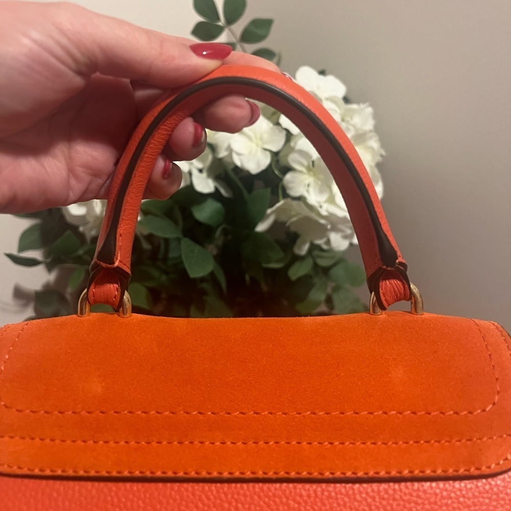 SEE BY CHLOE • JOAN LADYLIKE CROSSBODY BAG • GIPSY ORANGE NWT - Picture 9 of 16